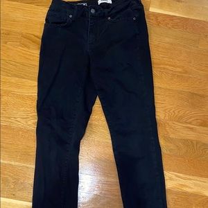 Black skinny jeans